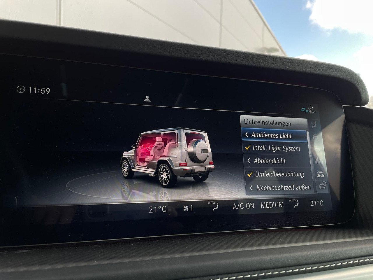 SUV Mercedes-Benz AMG G 63 4x4² 360° LEDER SHD NIGHT BURMESTER: foto 30