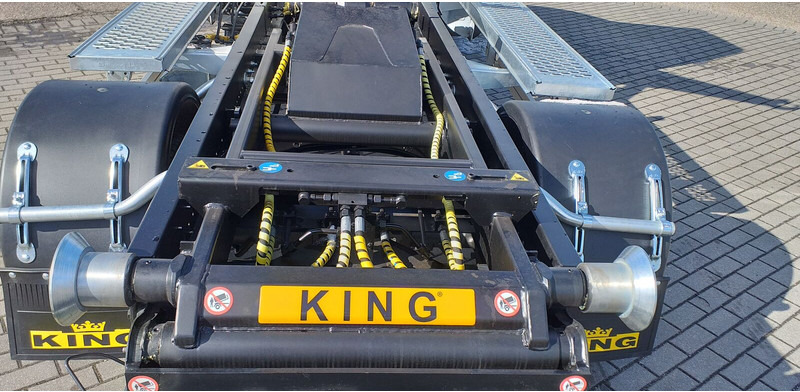 Caminhão polibenne nuevo Iveco 50C18 + KING HZ-4R Hakowiec / Hooklift / Abrollkipper: foto 9