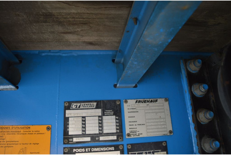 Fruehauf * VFK DF 27C1 * 2AXLE * - Semi-reboque de lona: foto 5 Fruehauf * VFK DF 27C1 * 2AXLE * - Semi-reboque de lona: foto 5