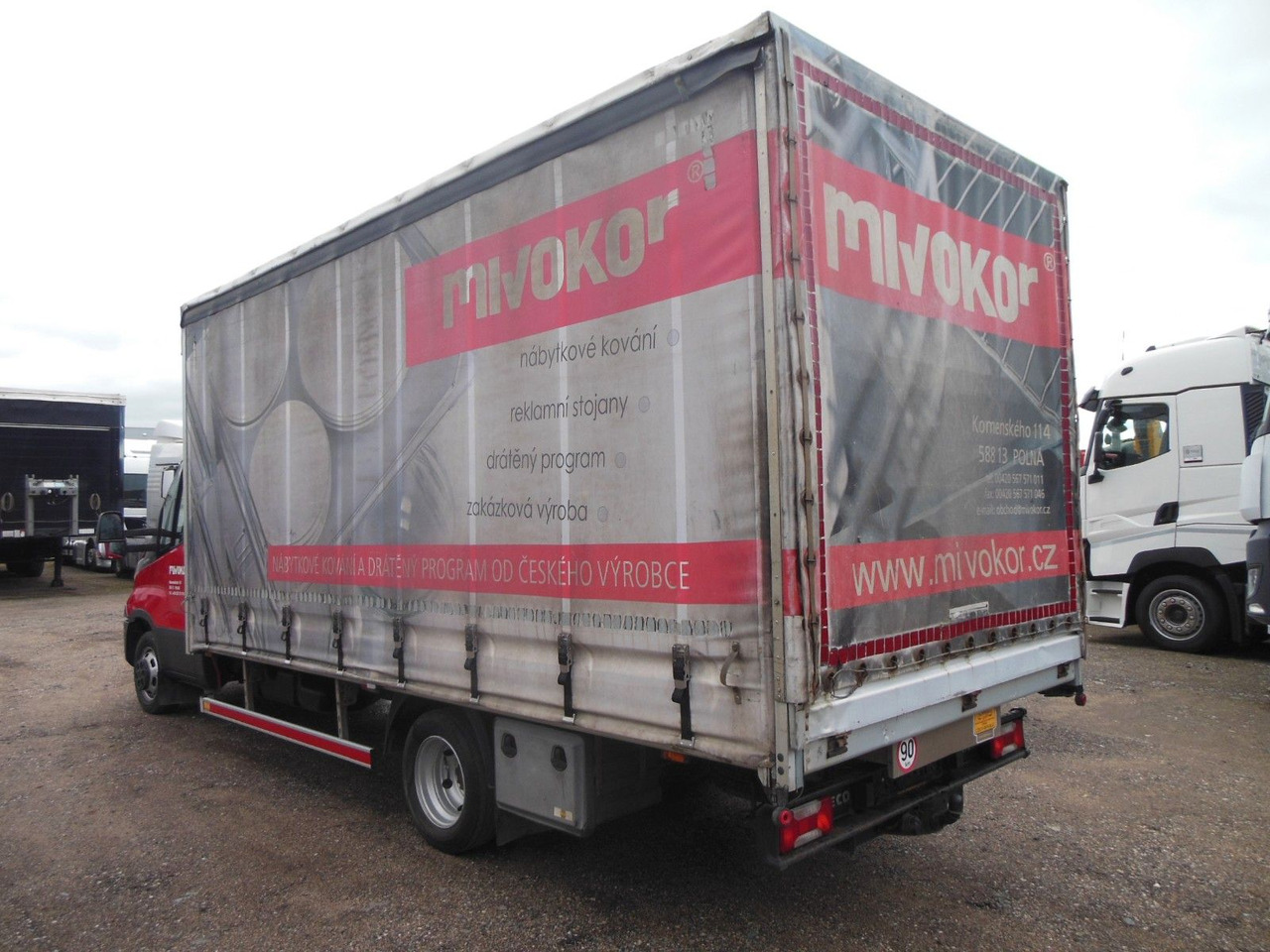 Iveco Daily 50C18, 10 Paletten - Furgão de toldo: foto 4 Iveco Daily 50C18, 10 Paletten - Furgão de toldo: foto 4