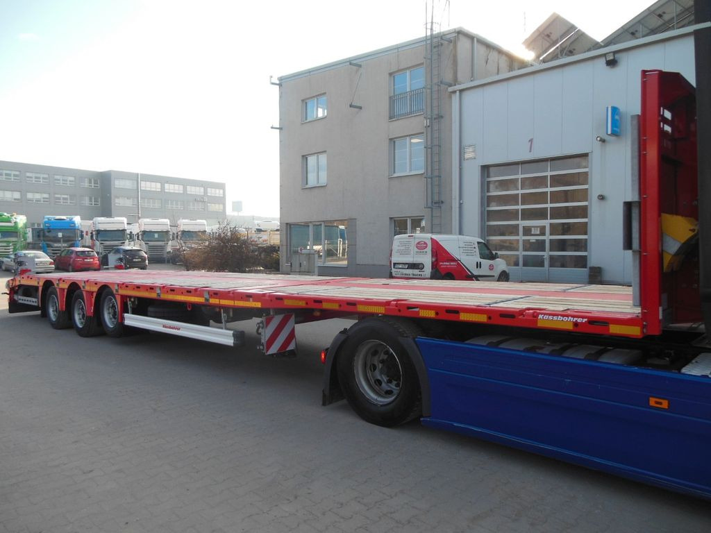 Kässbohrer K.SPA.M3, PLATTFORM MEGA TELESKOP 7M, SOFORT!!!  - Semi-reboque plataforma/ Caixa aberta: foto 2 Kässbohrer K.SPA.M3, PLATTFORM MEGA TELESKOP 7M, SOFORT!!!  - Semi-reboque plataforma/ Caixa aberta: foto 2