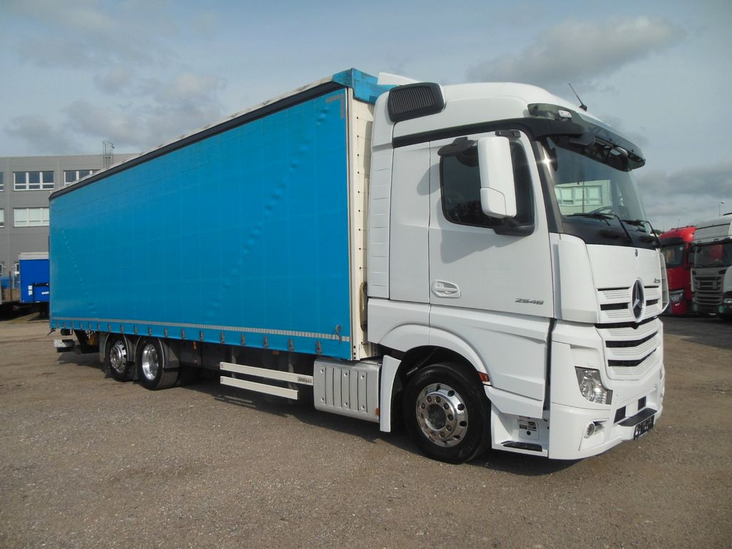 Mercedes-Benz ACTROS 2546, 24 PALETTEN, LBW, ALU FELGEN, TOP!! Mercedes-Benz ACTROS 2546, 24 PALETTEN, LBW, ALU FELGEN, TOP!! - Caminhão com lona: foto 2 Mercedes-Benz ACTROS 2546, 24 PALETTEN, LBW, ALU FELGEN, TOP!! Mercedes-Benz ACTROS 2546, 24 PALETTEN, LBW, ALU FELGEN, TOP!! - Caminhão com lona: foto 2