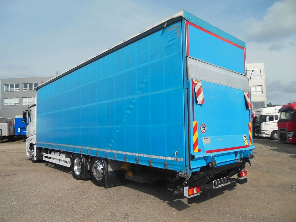 Mercedes-Benz ACTROS 2546, 24 PALETTEN, LBW, ALU FELGEN, TOP!! - Caminhão com lona: foto 4 Mercedes-Benz ACTROS 2546, 24 PALETTEN, LBW, ALU FELGEN, TOP!! - Caminhão com lona: foto 4