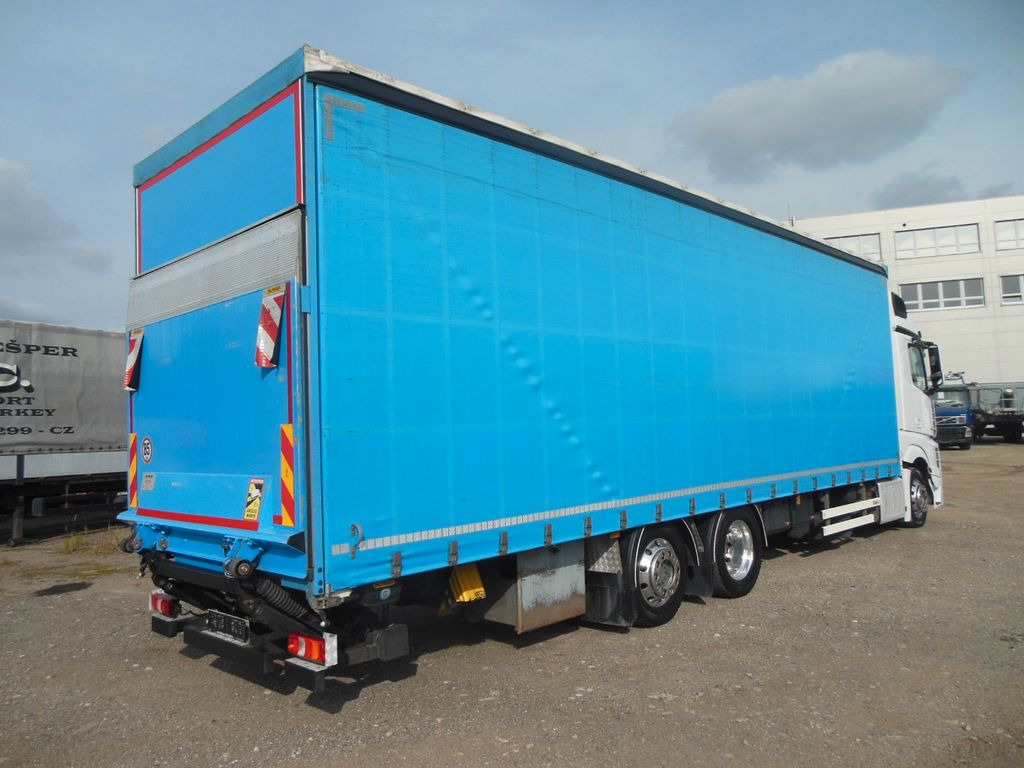 Mercedes-Benz ACTROS 2546, 24 PALETTEN, LBW, ALU FELGEN, TOP!! - Caminhão com lona: foto 3 Mercedes-Benz ACTROS 2546, 24 PALETTEN, LBW, ALU FELGEN, TOP!! - Caminhão com lona: foto 3
