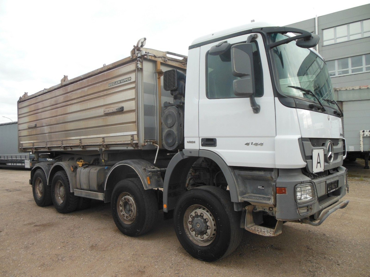 Mercedes-Benz ACTROS 4144, 8X6, 3 PEDALE, MEILLER, BODRMATIC - Caminhão basculante: foto 2 Mercedes-Benz ACTROS 4144, 8X6, 3 PEDALE, MEILLER, BODRMATIC - Caminhão basculante: foto 2