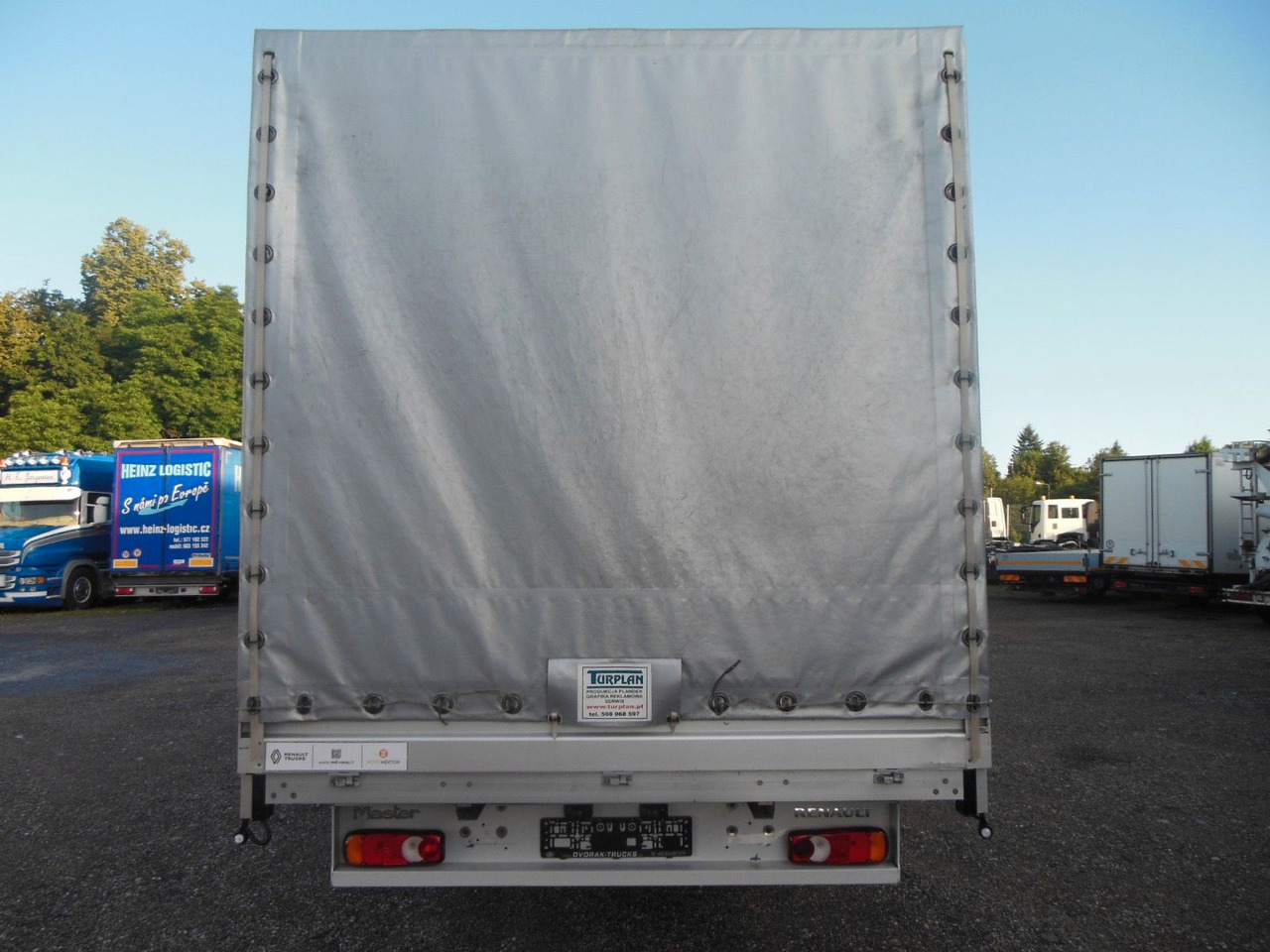 Furgão de toldo Renault MASTER 2.3 DCI, 10 PALETTEN, LUFT FEDERUNG: foto 7