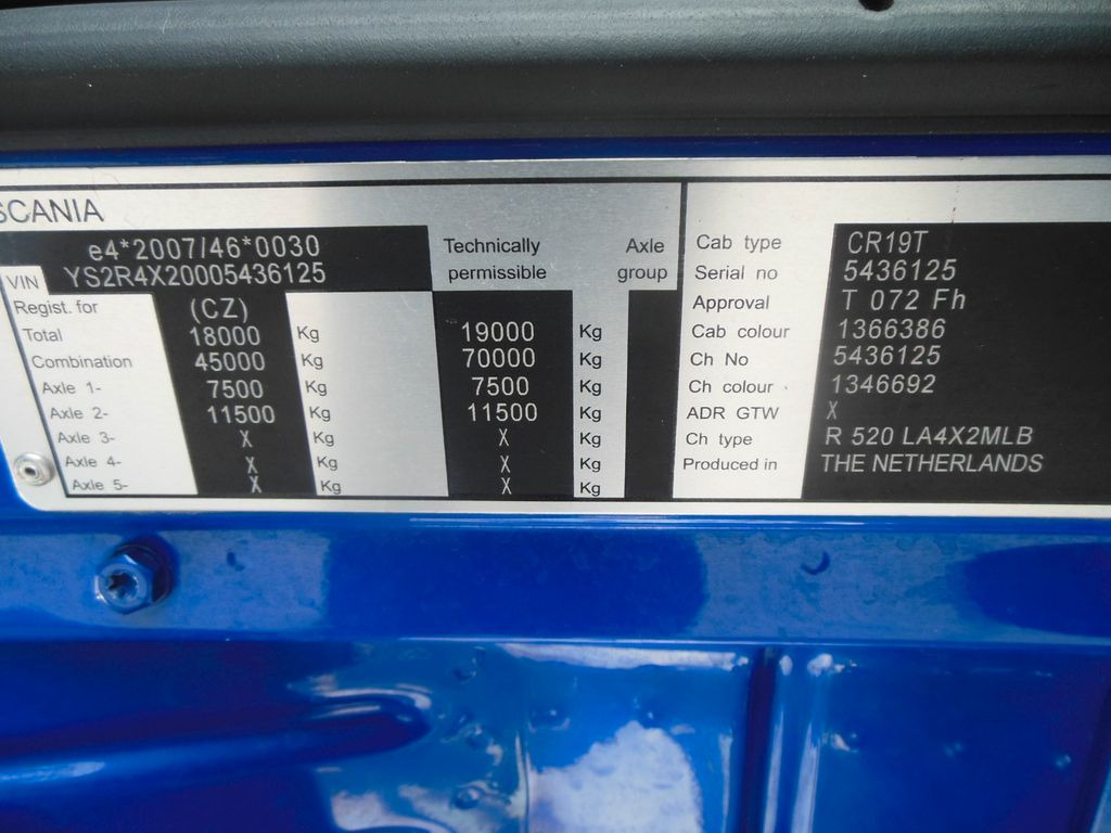 Tractor Scania R520, V8, ROSSI, LEDER, TOP!!!: foto 28