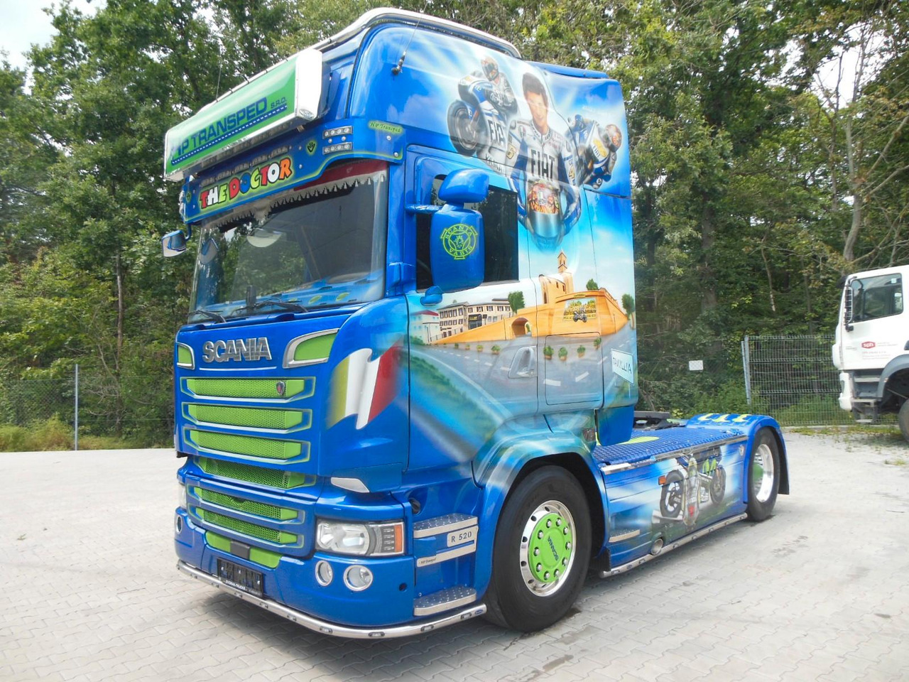 Scania R520, V8, ROSSI, LEDER, TOP!!! Scania R520, V8, ROSSI, LEDER, TOP!!! - Tractor: foto 1 Scania R520, V8, ROSSI, LEDER, TOP!!! Scania R520, V8, ROSSI, LEDER, TOP!!! - Tractor: foto 1