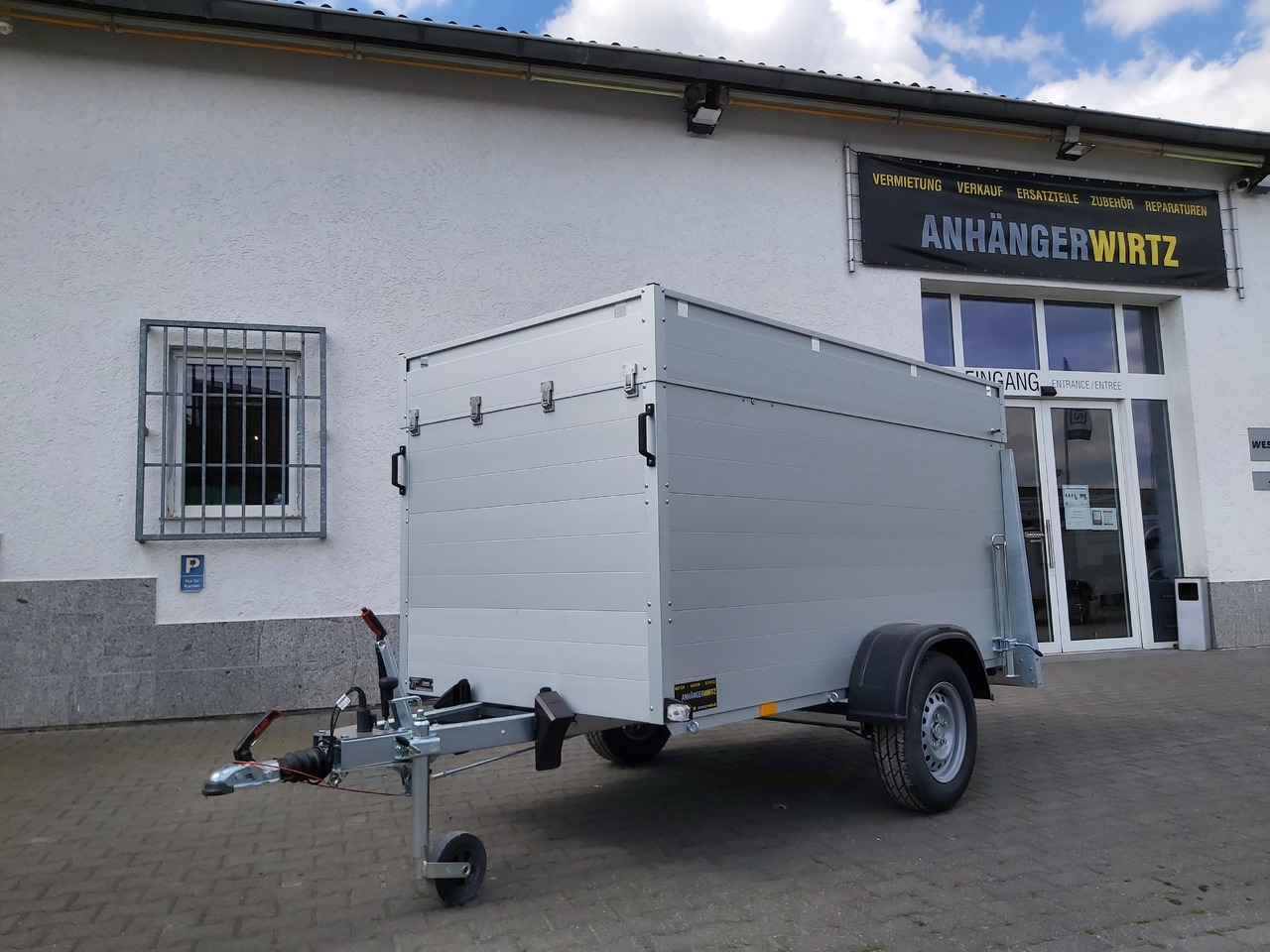 ALUBOXX Deckelanhänger GTB 1200 VT2 251x126x118cm Heckrampe (S) 1160kg Winter Aktion - Reboque furgão: foto 3 ALUBOXX Deckelanhänger GTB 1200 VT2 251x126x118cm Heckrampe (S) 1160kg Winter Aktion - Reboque furgão: foto 3