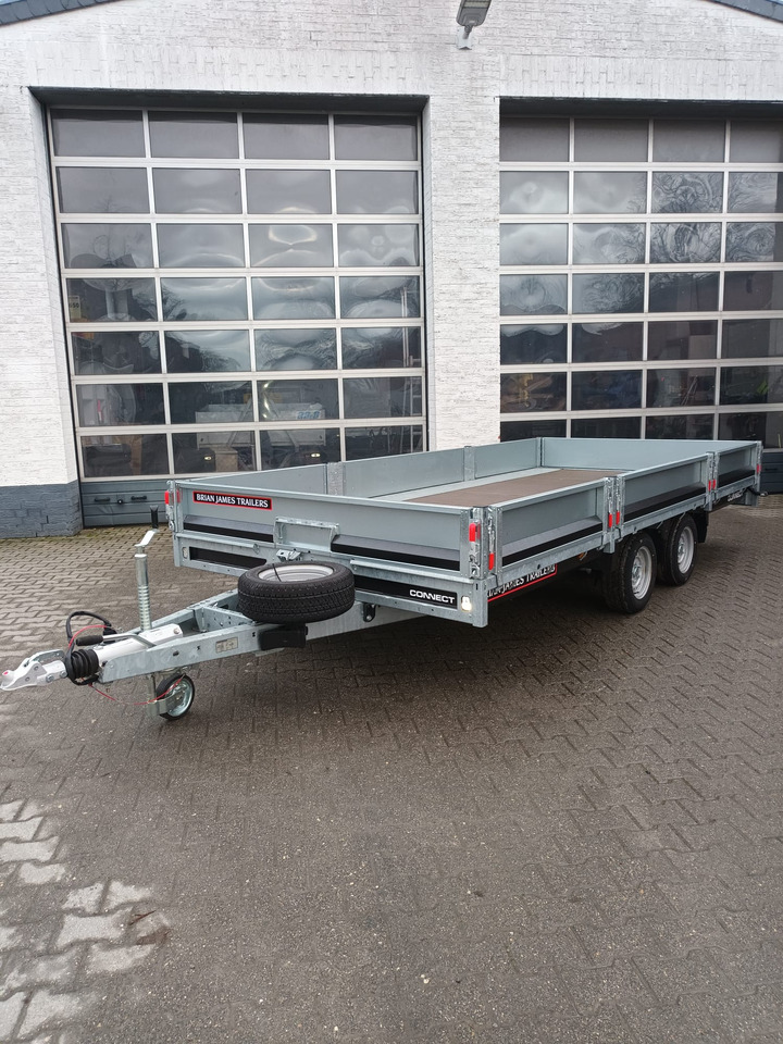 Brian James Trailer Connect 450x215x30cm blackline Bordwände LED 12" Tandem 3500kg - Reboque plataforma/ Caixa aberta: foto 1 Brian James Trailer Connect 450x215x30cm blackline Bordwände LED 12" Tandem 3500kg - Reboque plataforma/ Caixa aberta: foto 1
