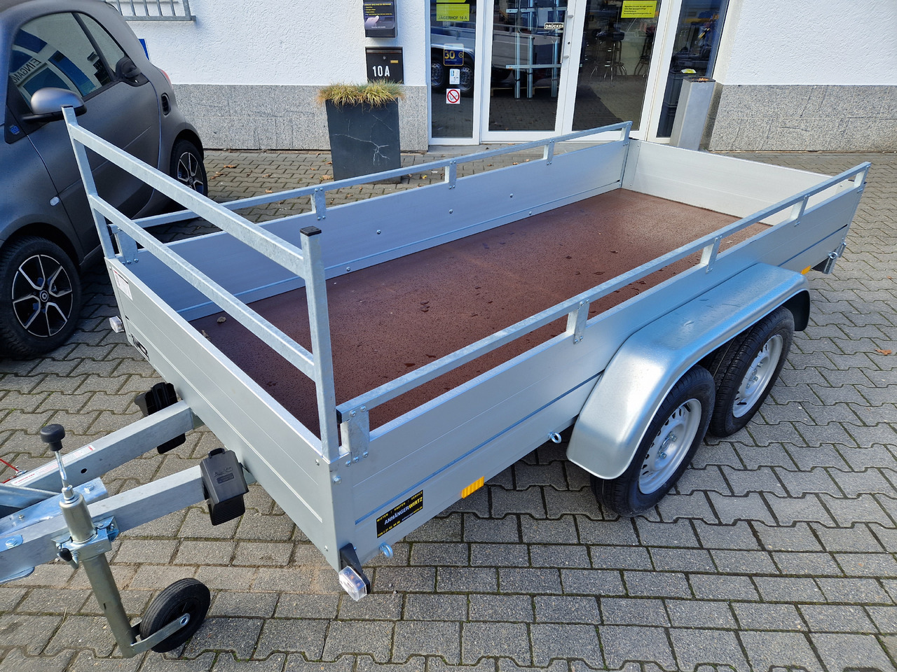 GTT 2000 R 301x126 Aluliner Reling H Gestell 2000kg AKTION - Reboque plataforma/ Caixa aberta: foto 5 GTT 2000 R 301x126 Aluliner Reling H Gestell 2000kg AKTION - Reboque plataforma/ Caixa aberta: foto 5