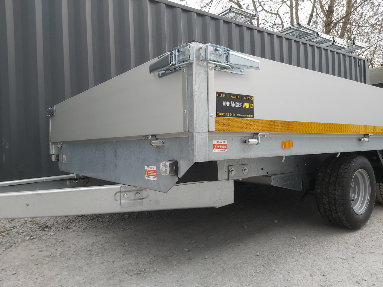 Hochlader 356x200x30cm Lfh: 56cm 10" (L) 2700kg - Reboque plataforma/ Caixa aberta: foto 2 Hochlader 356x200x30cm Lfh: 56cm 10" (L) 2700kg - Reboque plataforma/ Caixa aberta: foto 2