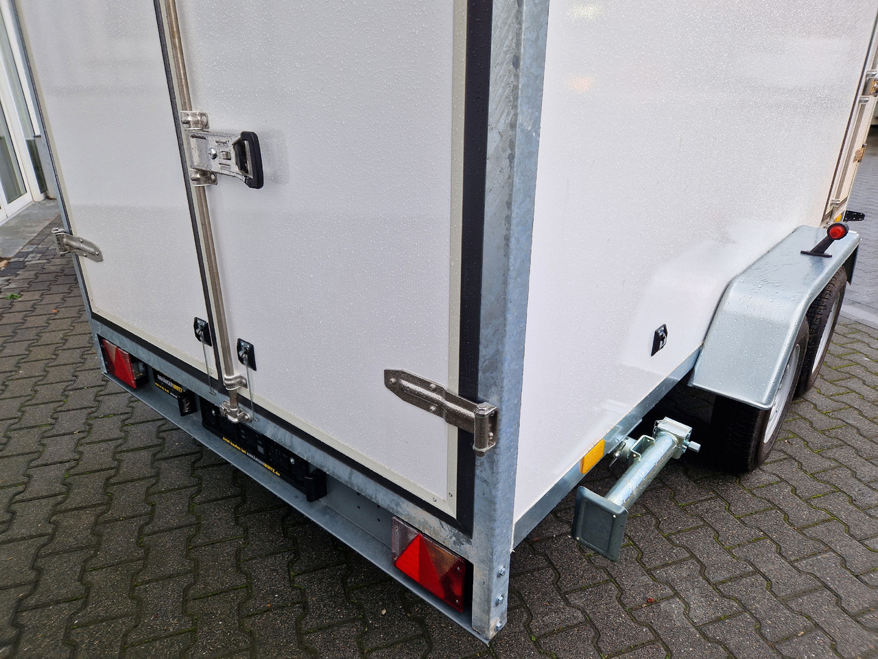 Reboque frigorífico Kargo CoolBoxx FK2736HT 355x162x198cm Seitentür 230V +Kühler Govi Arktik 2000 100km/H 2700kg: foto 7