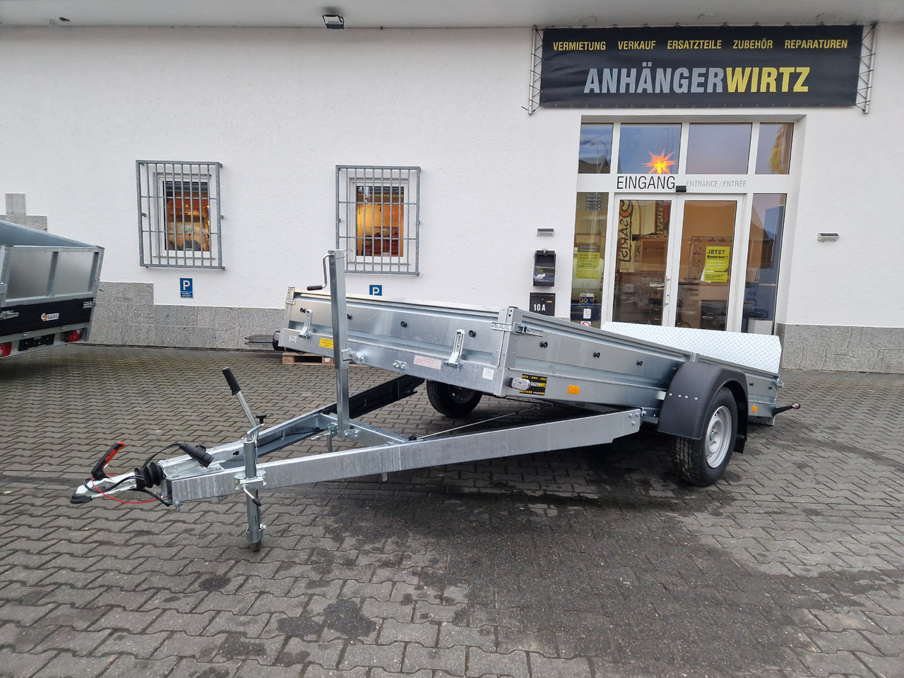 Kleinfahrzeug Universal Transporter Multi XL easyload UNI N16-380m18 (L) 1600kg online Aktion - Reboque plataforma/ Caixa aberta: foto 5 Kleinfahrzeug Universal Transporter Multi XL easyload UNI N16-380m18 (L) 1600kg online Aktion - Reboque plataforma/ Caixa aberta: foto 5