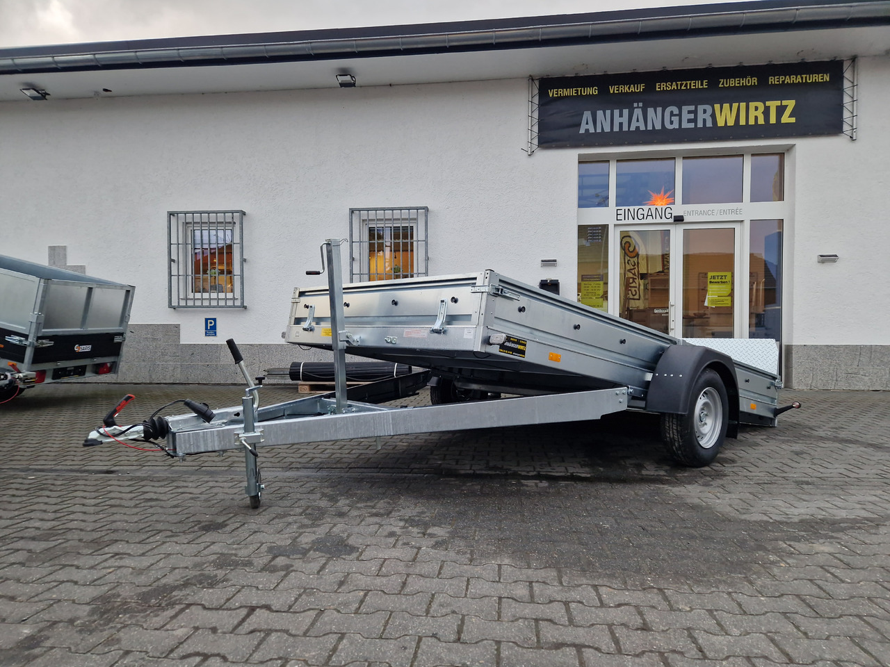 Kleinfahrzeug Universal Transporter Multi XL easyload UNI N16-380m18 (L) 1600kg online Aktion - Reboque plataforma/ Caixa aberta: foto 1 Kleinfahrzeug Universal Transporter Multi XL easyload UNI N16-380m18 (L) 1600kg online Aktion - Reboque plataforma/ Caixa aberta: foto 1