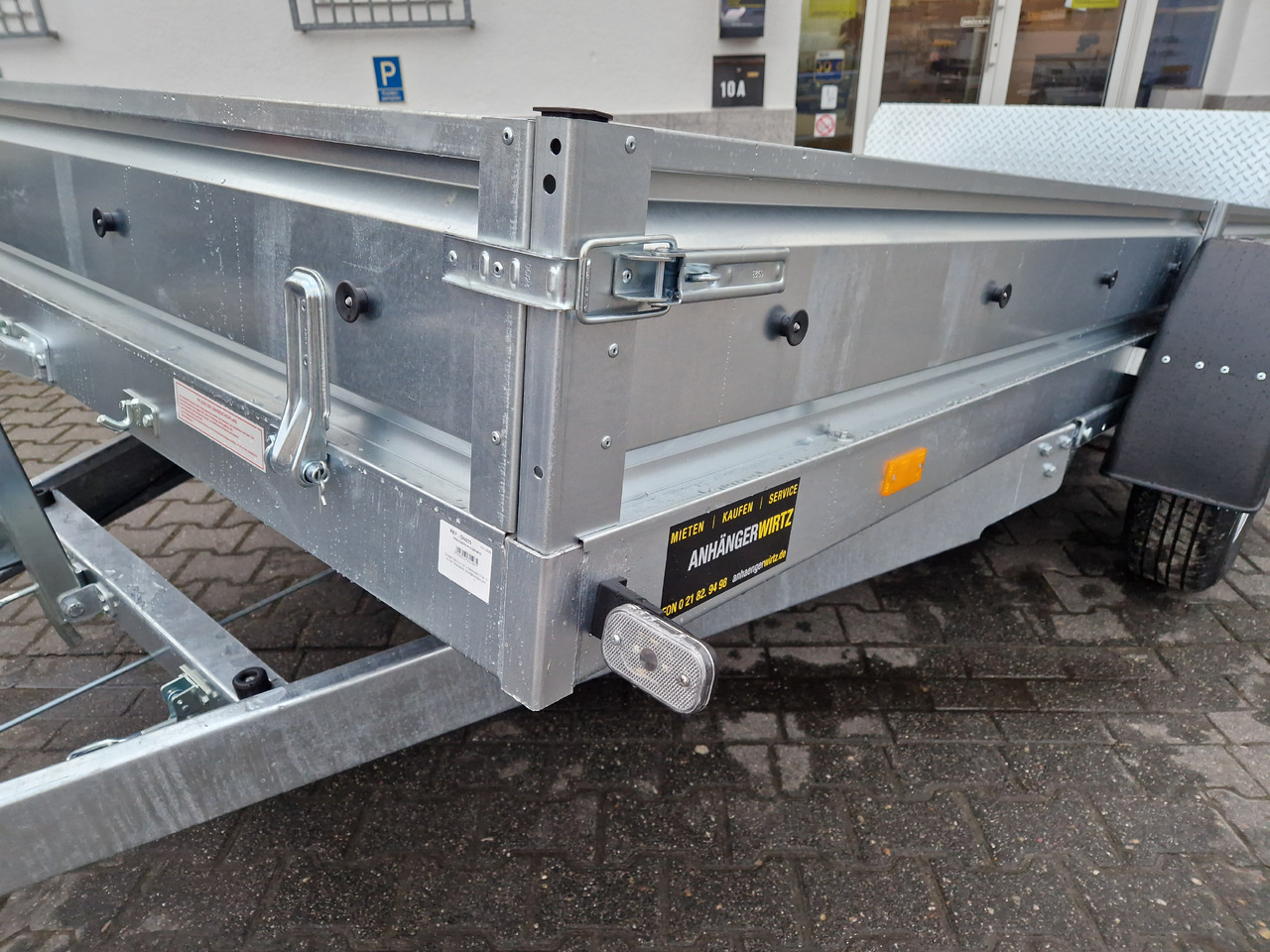 Kleinfahrzeug Universal Transporter Multi XL easyload UNI N16-380m18 (L) 1600kg online Aktion - Reboque plataforma/ Caixa aberta: foto 4 Kleinfahrzeug Universal Transporter Multi XL easyload UNI N16-380m18 (L) 1600kg online Aktion - Reboque plataforma/ Caixa aberta: foto 4