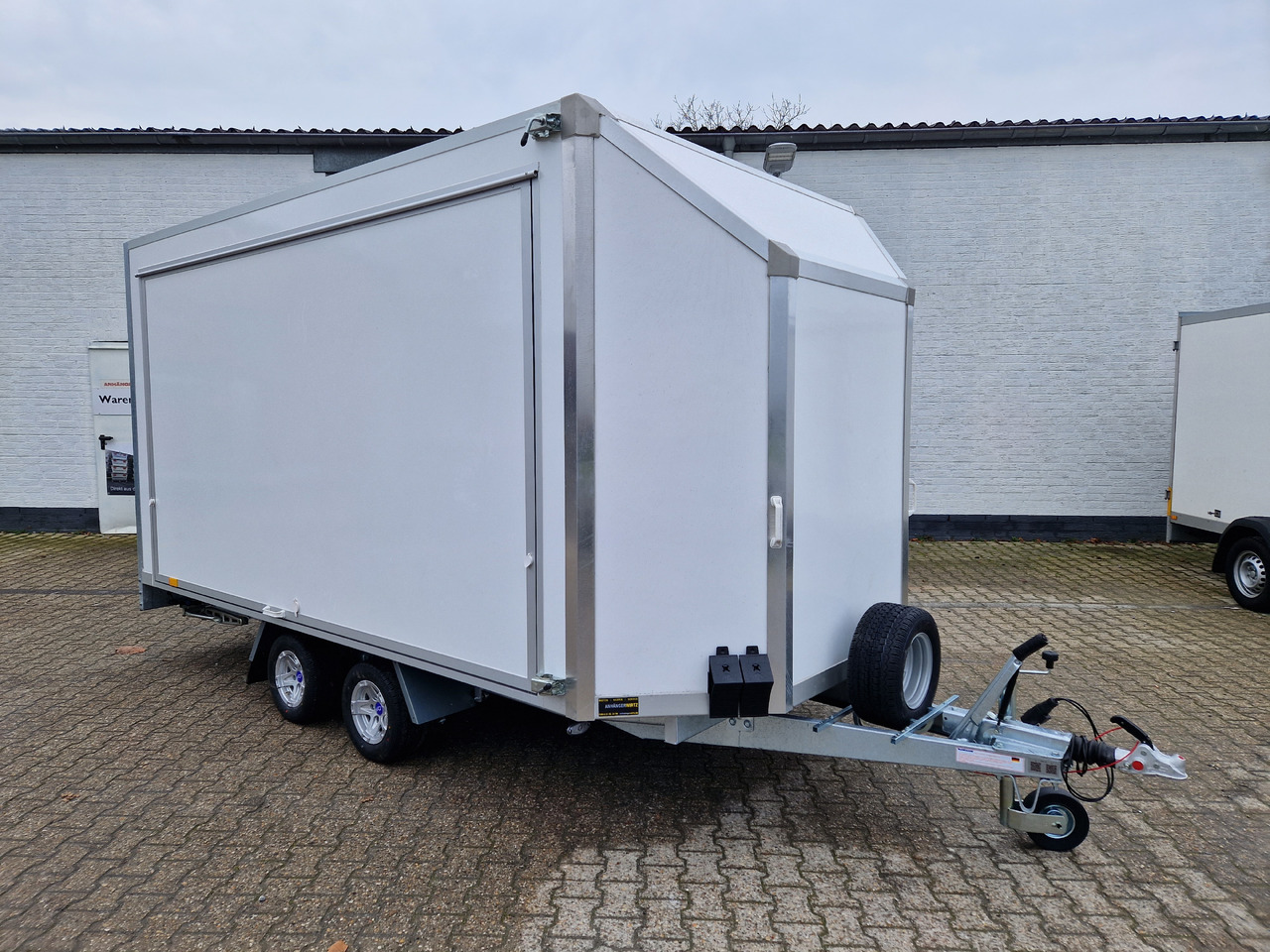 Roulote bar Koffer Hochlader FC2024HTL Messe 400x200x200cm aerodynamisch 10" Alufelgen (XL) 2000kg 100 km/H: foto 12