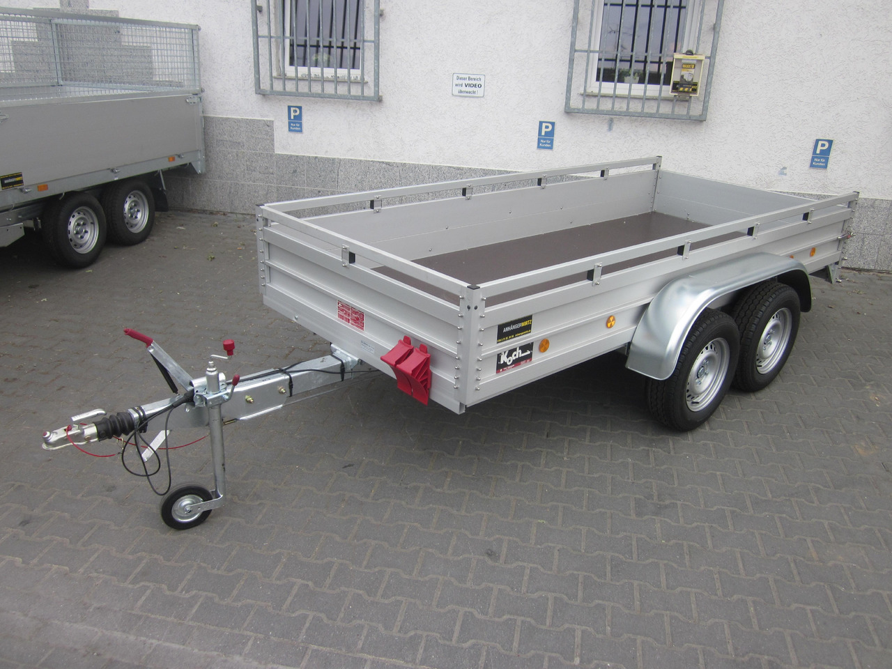 PKW Anhänger Koch Aluline 350x150x44cm (L) 2600kg - Reboque para carros: foto 1 PKW Anhänger Koch Aluline 350x150x44cm (L) 2600kg - Reboque para carros: foto 1