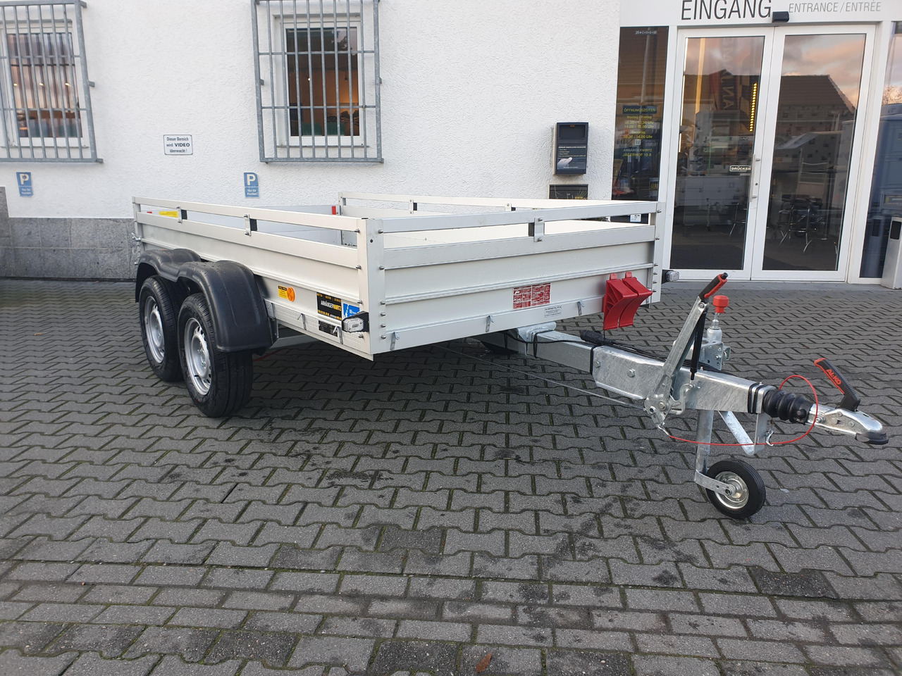 PKW Anhänger Koch Aluline 7.20 150.300.20 Hobbyline 300x150x44cm (M) 2000kg - Reboque plataforma/ Caixa aberta: foto 2 PKW Anhänger Koch Aluline 7.20 150.300.20 Hobbyline 300x150x44cm (M) 2000kg - Reboque plataforma/ Caixa aberta: foto 2