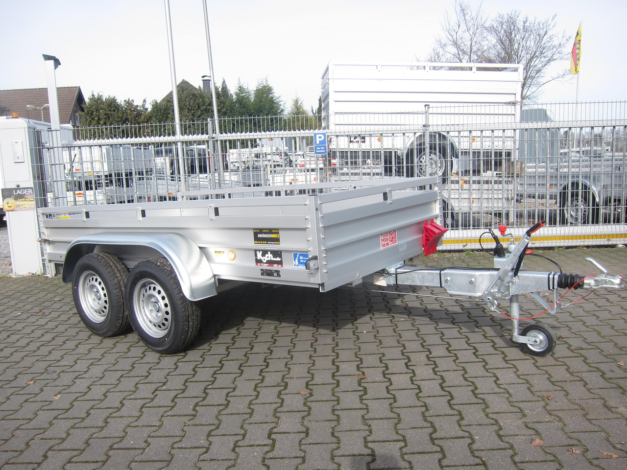 PKW Anhänger Koch Aluline 7.26 300x150x44cm (M) 2600kg Modell 2023 - Reboque para carros: foto 2 PKW Anhänger Koch Aluline 7.26 300x150x44cm (M) 2600kg Modell 2023 - Reboque para carros: foto 2