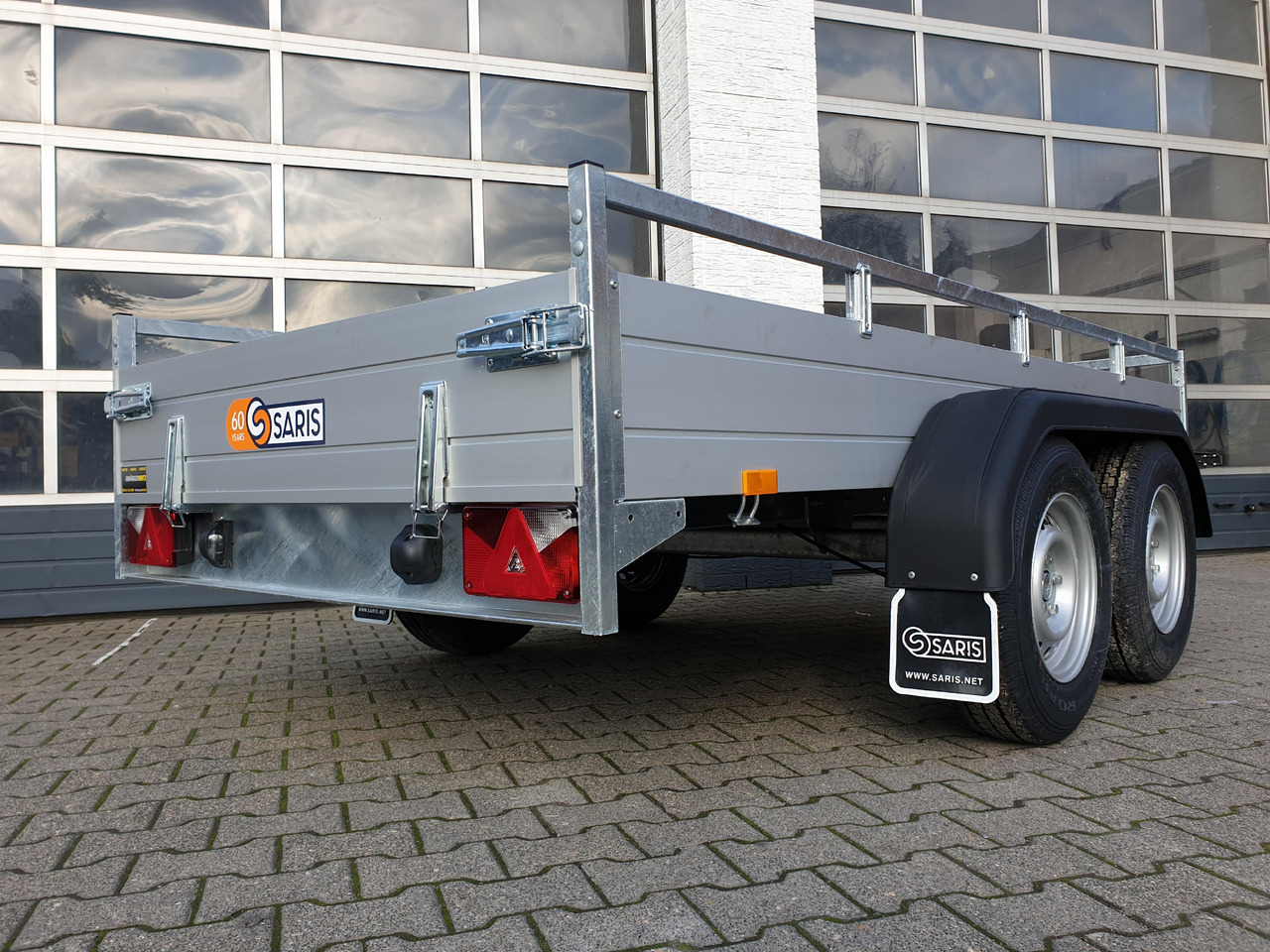 Reboque plataforma/ Caixa aberta Saris Anhänger FW2700 McAlu Pro 305x153x45cm (M) 2700kg Winter online Aktion: foto 6