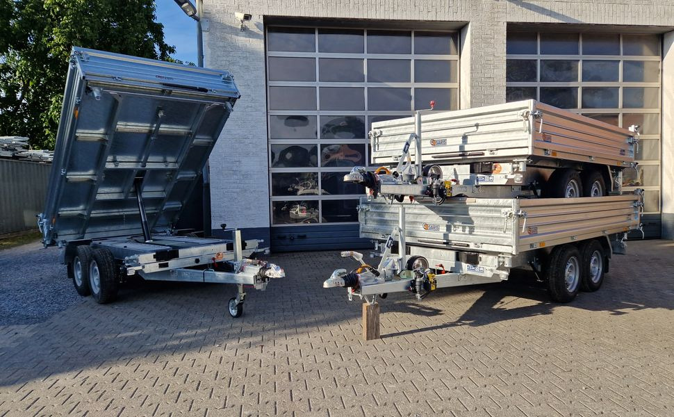 Saris Kipper 3 SKS 360 176 40cm Stahlwände HD elektro Notpumpe Alurampen Stützen 3500kg 100km/H - Reboque basculante: foto 1 Saris Kipper 3 SKS 360 176 40cm Stahlwände HD elektro Notpumpe Alurampen Stützen 3500kg 100km/H - Reboque basculante: foto 1