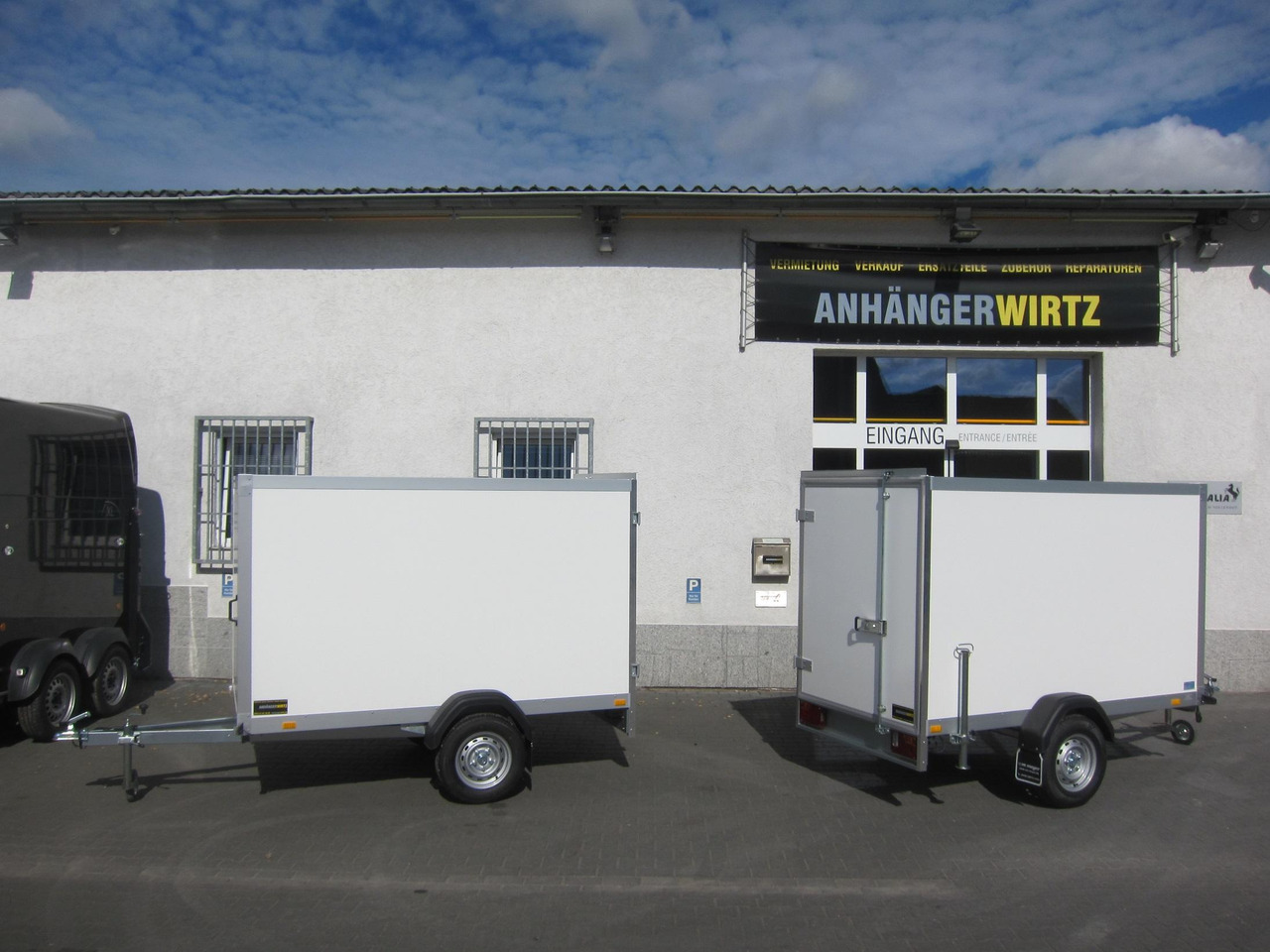 WM Meyer Koffer AZ 7525/126 150 S30 251x126x150cm (S) 750kg online Aktion Modell 2024 - Reboque furgão: foto 2 WM Meyer Koffer AZ 7525/126 150 S30 251x126x150cm (S) 750kg online Aktion Modell 2024 - Reboque furgão: foto 2