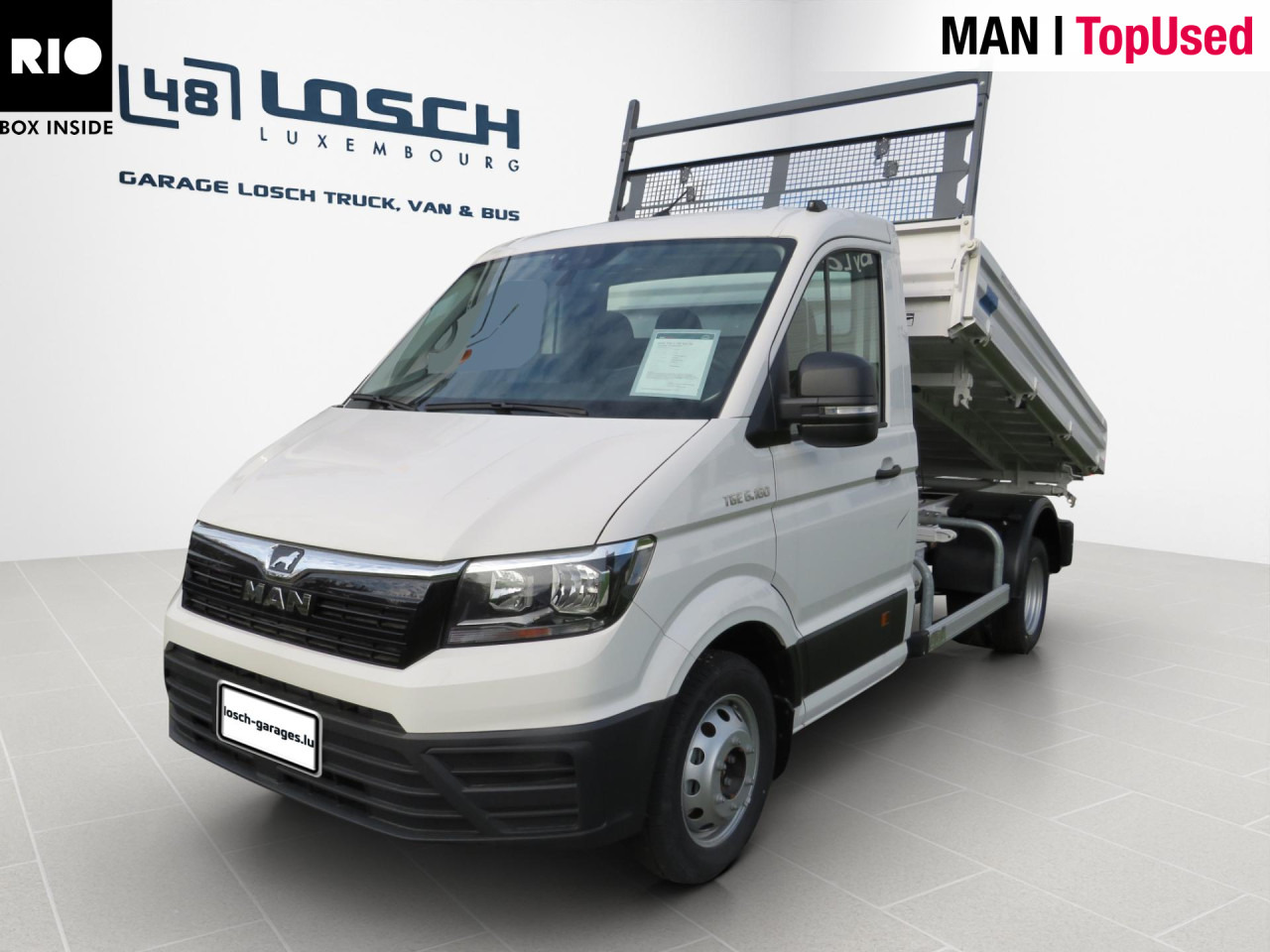 MAN TGE 6.160 4X2 L3 SB EK Meiller-DSK RWD Klima AHK - Furgão basculante: foto 1 MAN TGE 6.160 4X2 L3 SB EK Meiller-DSK RWD Klima AHK - Furgão basculante: foto 1