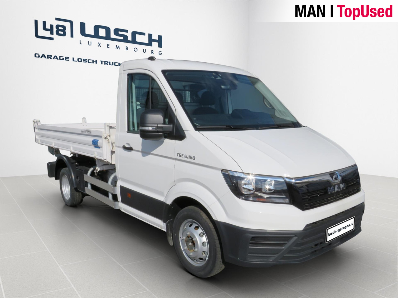 MAN TGE 6.160 4X2 L3 SB EK Meiller-DSK RWD Klima AHK - Furgão basculante: foto 3 MAN TGE 6.160 4X2 L3 SB EK Meiller-DSK RWD Klima AHK - Furgão basculante: foto 3