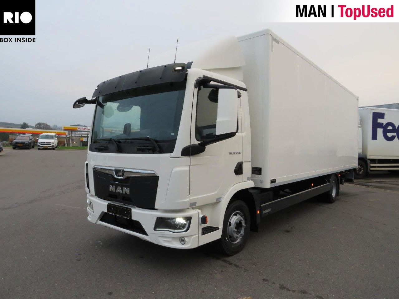 MAN TGL 12.250 4X2 BL VANTEC Koffer BÄR LBW - Caminhão furgão: foto 1 MAN TGL 12.250 4X2 BL VANTEC Koffer BÄR LBW - Caminhão furgão: foto 1