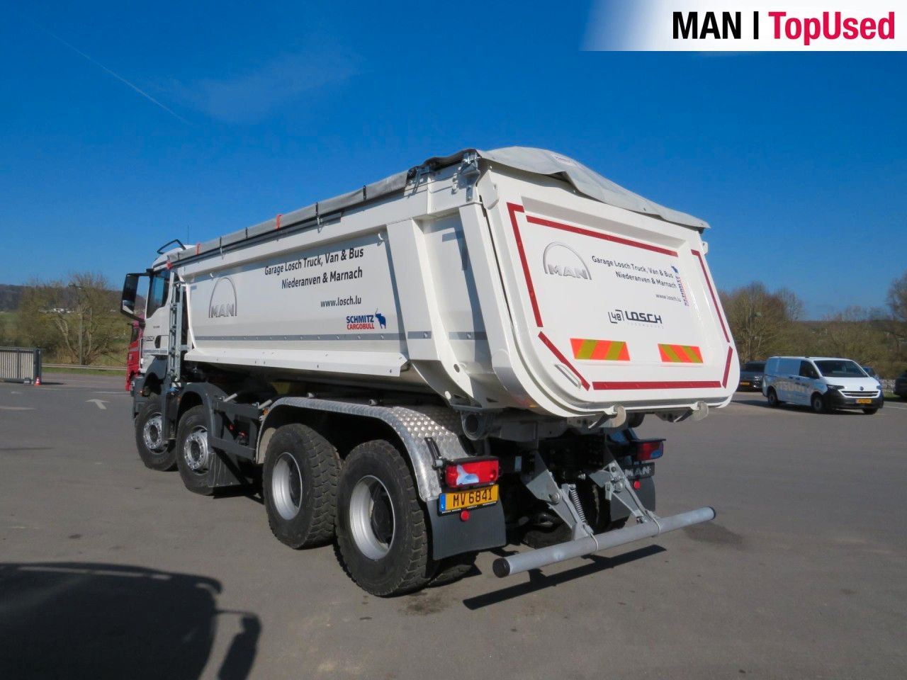 MAN TGS 41.480 8x4 BB CH Schmitz Muldenkipper - Caminhão multibenne: foto 3 MAN TGS 41.480 8x4 BB CH Schmitz Muldenkipper - Caminhão multibenne: foto 3