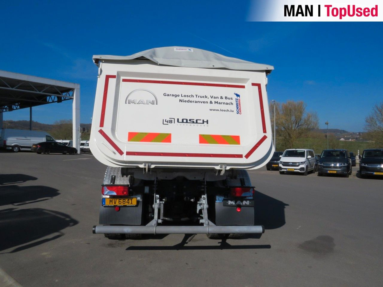 MAN TGS 41.480 8x4 BB CH Schmitz Muldenkipper - Caminhão multibenne: foto 4 MAN TGS 41.480 8x4 BB CH Schmitz Muldenkipper - Caminhão multibenne: foto 4