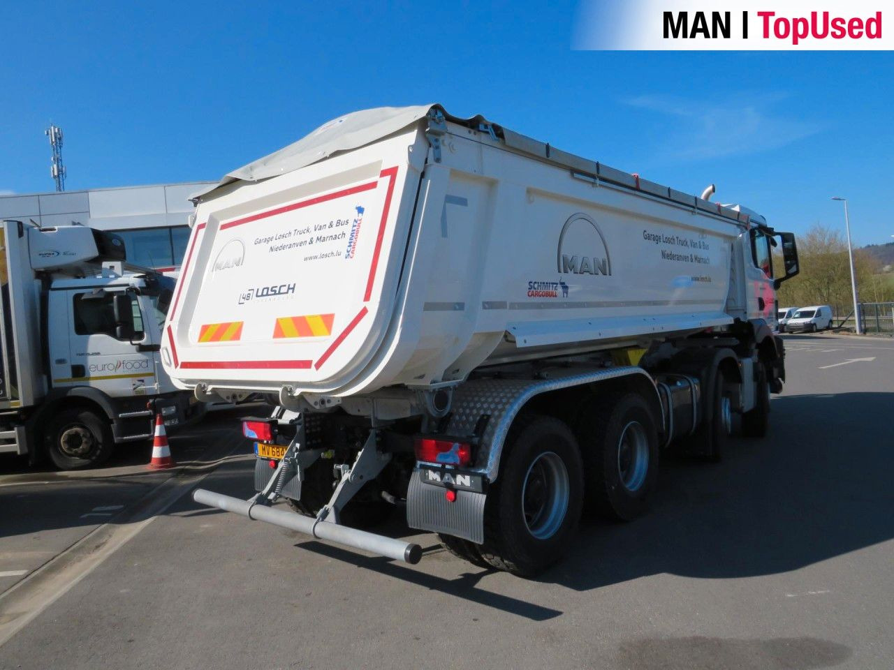 MAN TGS 41.480 8x4 BB CH Schmitz Muldenkipper - Caminhão multibenne: foto 5 MAN TGS 41.480 8x4 BB CH Schmitz Muldenkipper - Caminhão multibenne: foto 5