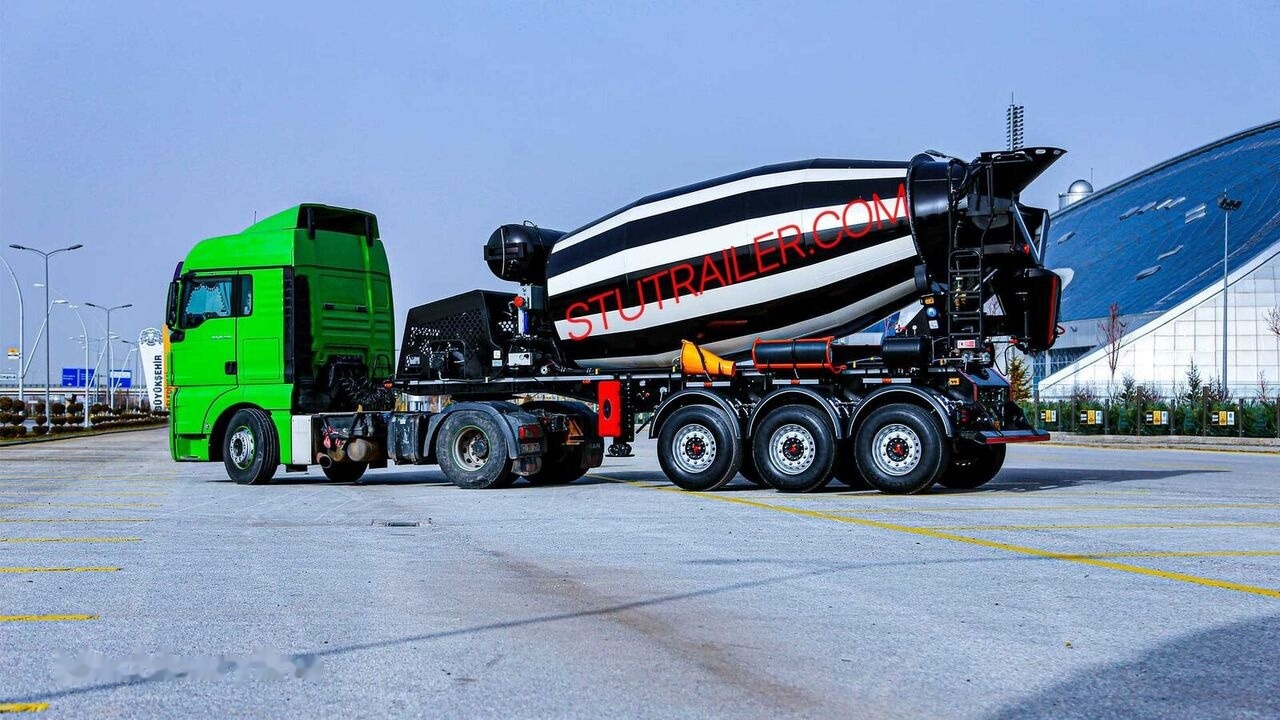STU 14,7M3 MIXER TRAILER - Semi-reboque betoneira: foto 2 STU 14,7M3 MIXER TRAILER - Semi-reboque betoneira: foto 2