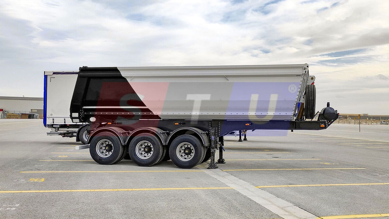 STU 3 AXLE TIPPER TRAILER / 3 ESSİEUX REMORQUE BENNE - Semireboque basculante: foto 4 STU 3 AXLE TIPPER TRAILER / 3 ESSİEUX REMORQUE BENNE - Semireboque basculante: foto 4
