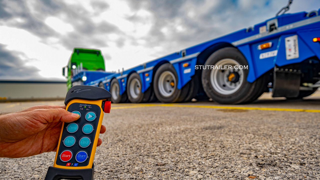 STU 5 Axle Hydraulic Steering Extendable Low Laoder - Semireboque baixa: foto 4 STU 5 Axle Hydraulic Steering Extendable Low Laoder - Semireboque baixa: foto 4