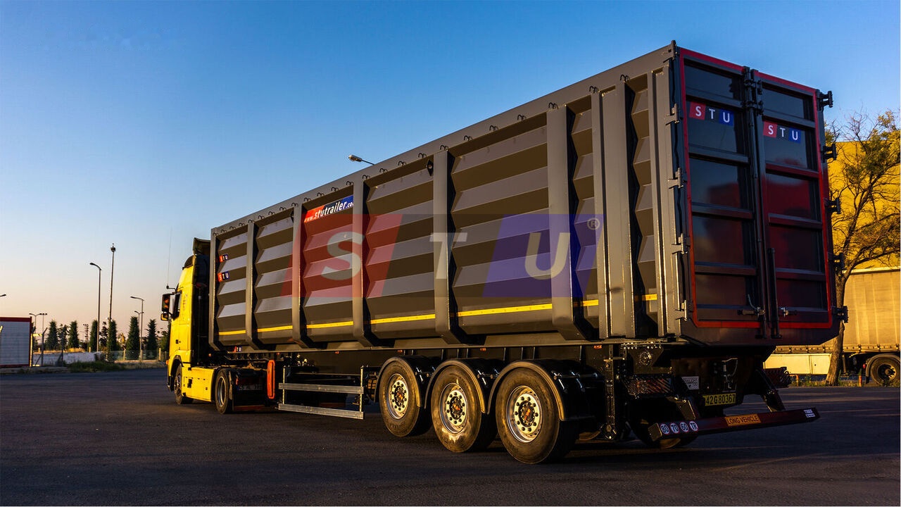 STU 71m3 Tipper Trailer For Scrap Metal - Semireboque basculante: foto 2 STU 71m3 Tipper Trailer For Scrap Metal - Semireboque basculante: foto 2