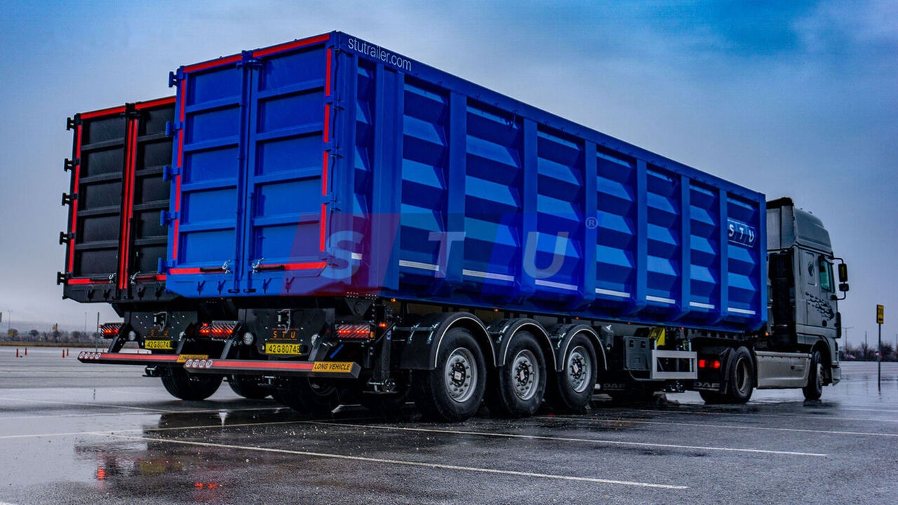 STU 71m3 Tipper Trailer For Scrap Metal - Semireboque basculante: foto 5 STU 71m3 Tipper Trailer For Scrap Metal - Semireboque basculante: foto 5