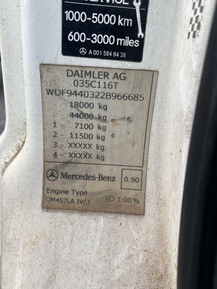 Mercedes Axor 1840 4x2 Tractor Unit - Tractor: foto 3 Mercedes Axor 1840 4x2 Tractor Unit - Tractor: foto 3