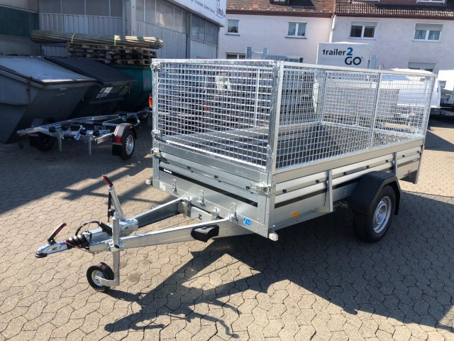 Brenderup 2300S Stahl Laubgitter, 1,3 to. kippbar KV, 3010x1530x400mm - Reboque para carros: foto 2 Brenderup 2300S Stahl Laubgitter, 1,3 to. kippbar KV, 3010x1530x400mm - Reboque para carros: foto 2