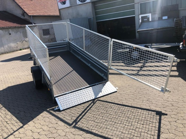 Brenderup 2300S Stahl Laubgitter, 1,3 to. kippbar KV, 3010x1530x400mm - Reboque para carros: foto 1 Brenderup 2300S Stahl Laubgitter, 1,3 to. kippbar KV, 3010x1530x400mm - Reboque para carros: foto 1