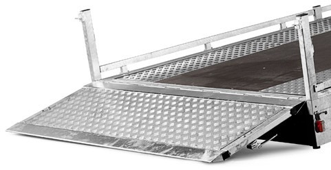 Brenderup 6420 Alu, 64203500, Hochlader kippbar 3,5 t. 4080x2050x100mm - Reboque para carros: foto 2 Brenderup 6420 Alu, 64203500, Hochlader kippbar 3,5 t. 4080x2050x100mm - Reboque para carros: foto 2