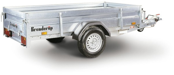 Brenderup Tieflader 2260S B Stahl, 1,3 to. 2580x1280x400mm - Reboque para carros: foto 1 Brenderup Tieflader 2260S B Stahl, 1,3 to. 2580x1280x400mm - Reboque para carros: foto 1