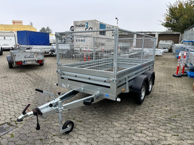 Brenderup Tieflader 2300S Stahl mit Laubgitter, 2,0 to. 3010x1530x400mm - Reboque para carros: foto 2 Brenderup Tieflader 2300S Stahl mit Laubgitter, 2,0 to. 3010x1530x400mm - Reboque para carros: foto 2