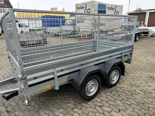 Brenderup Tieflader 2300S Stahl mit Laubgitter, 2,0 to. 3010x1530x400mm - Reboque para carros: foto 4 Brenderup Tieflader 2300S Stahl mit Laubgitter, 2,0 to. 3010x1530x400mm - Reboque para carros: foto 4