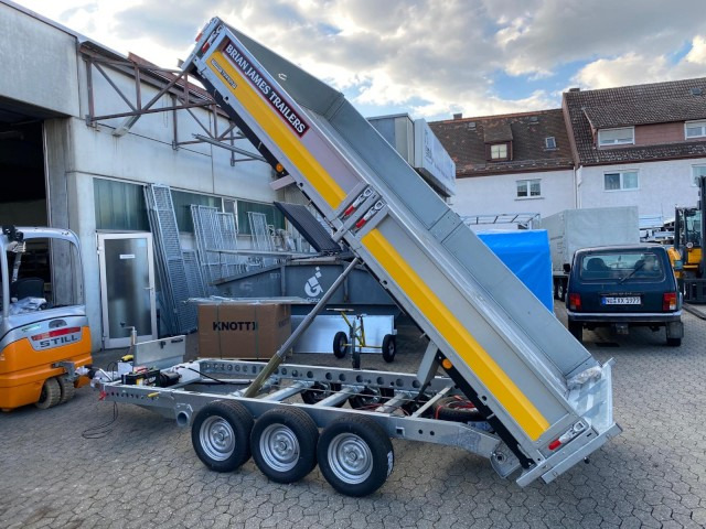 Brian James Cargo Tipper Heckkipper 3-achs, 526-3620-35-3-12, 3600 x 2000 x 300 mm, 3,5 to. - Reboque basculante: foto 2 Brian James Cargo Tipper Heckkipper 3-achs, 526-3620-35-3-12, 3600 x 2000 x 300 mm, 3,5 to. - Reboque basculante: foto 2