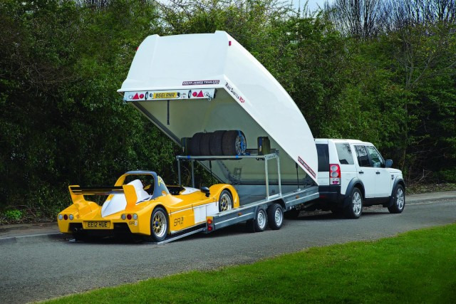 Brian James Race Shuttle 3, 330-1021, 4700 x 1950 mm, 3,0 to. - Reboque transporte de veículos: foto 1 Brian James Race Shuttle 3, 330-1021, 4700 x 1950 mm, 3,0 to. - Reboque transporte de veículos: foto 1