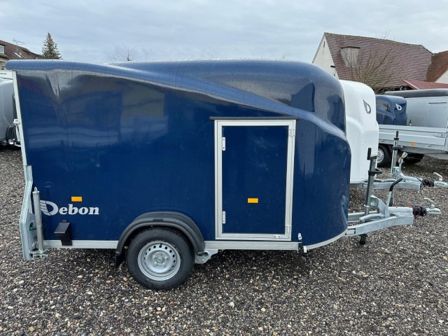 Cheval Liberte Debon Fourgon Cargo 2 Poly + Türe blau 1300 kg, 100 km/h, 300x155x168cm - Reboque furgão: foto 3 Cheval Liberte Debon Fourgon Cargo 2 Poly + Türe blau 1300 kg, 100 km/h, 300x155x168cm - Reboque furgão: foto 3