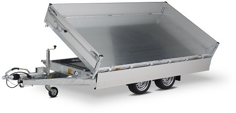 Hapert Cobalt 3-Seitenkipper HM-2 3050 x 1800 x 300 mm, ZG 2,7 to. E-Pumpe - Reboque basculante: foto 1 Hapert Cobalt 3-Seitenkipper HM-2 3050 x 1800 x 300 mm, ZG 2,7 to. E-Pumpe - Reboque basculante: foto 1