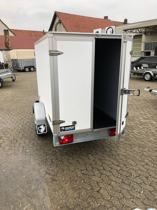 Hapert Sapphire L-1 250x130x150cm, ZG 1,35 to., Koffer Türe - Reboque furgão: foto 4 Hapert Sapphire L-1 250x130x150cm, ZG 1,35 to., Koffer Türe - Reboque furgão: foto 4